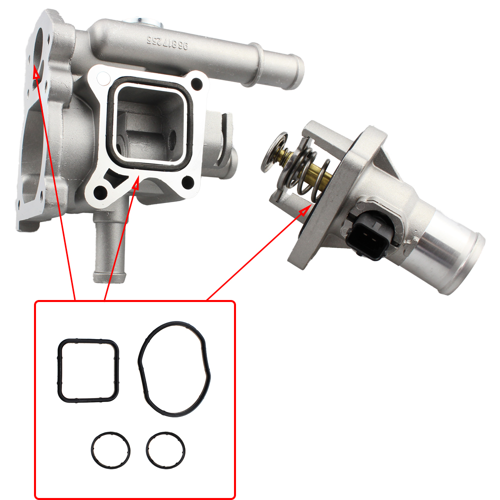 Motoroliekøler reparationssæt varmevekslerpakning til chevrolet cruze opel orlando astra 93186324 55353322 55353320 55355603