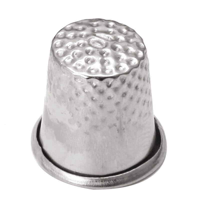 10 X Metalen Vingerhoeden-Vinger Naaien Grip Shield Protector Voor Pin Naald