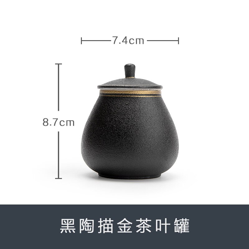 Container Thee Kan Doos Pot Voor Koffie Bus Set Thee Opslag Tin Theezakje Opbergdoos Voorraadbussen Keuken Groene Thee BA6: Default Title