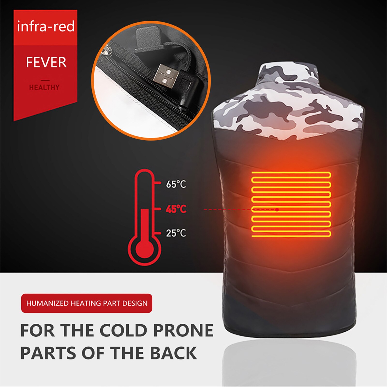 Revestimento aquecido usb térmico do revestimento do revestimento impermeável wintproof inverno aquecido para o miúdo, casaco de carregamento elétrico aquecido quente para o esqui