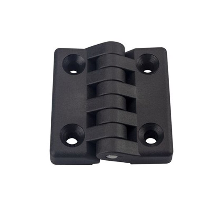 Strong Plastic Square Door Butt Nylon Hinge 40x40x8mm Robust Door Butt Hinge Hardware Tool for Wooden Box Cabinet Drawer