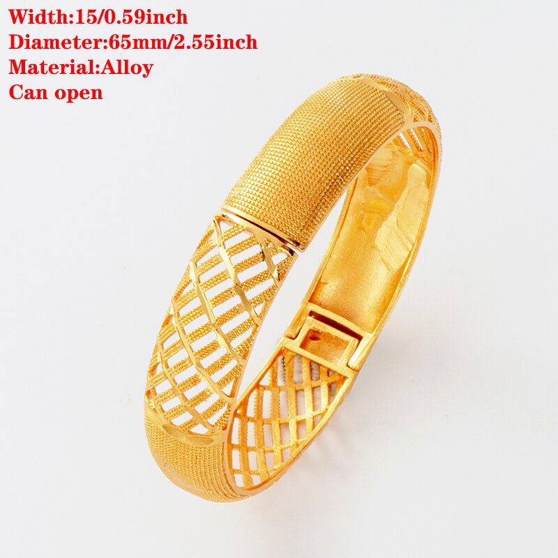 1Pcs Ethiopische Gouden Armband En Armbanden Voor Vrouwen/Mannen Gouden Kleur Dubai Armbanden Afrika Hand Chain Sieraden Ethiopische/Arabische