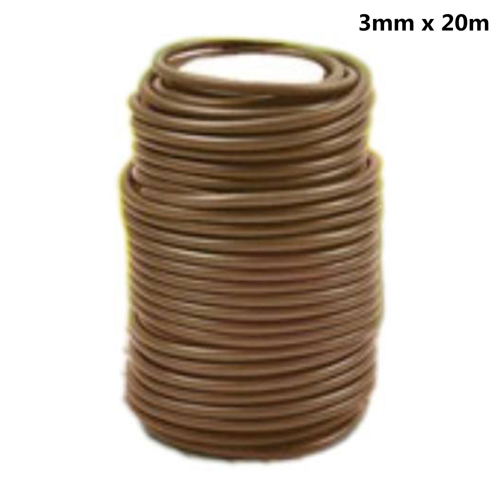 Laço de torção revestido para jardim, 20m, laços de borracha reutilizáveis, suporte para plantas, fácil operação, cabos para vegetais: Dourado