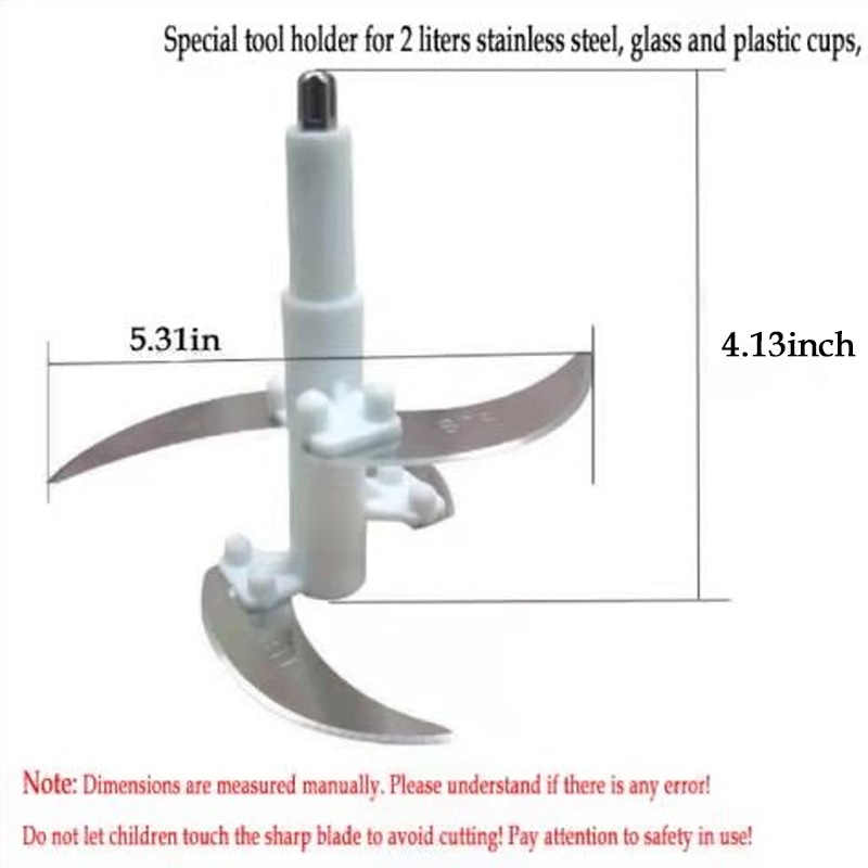 Electric meat grinder accessories multifunctional electric meat cutter mixer accessories blade