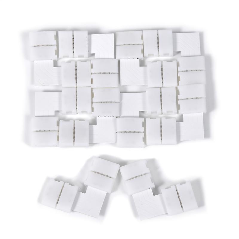 90 Graden Gezamenlijke Clip Db Graden Hoek Connector Led Corner Aluminium Led Strip Licht Hoek Connector L-Vorm Adapter