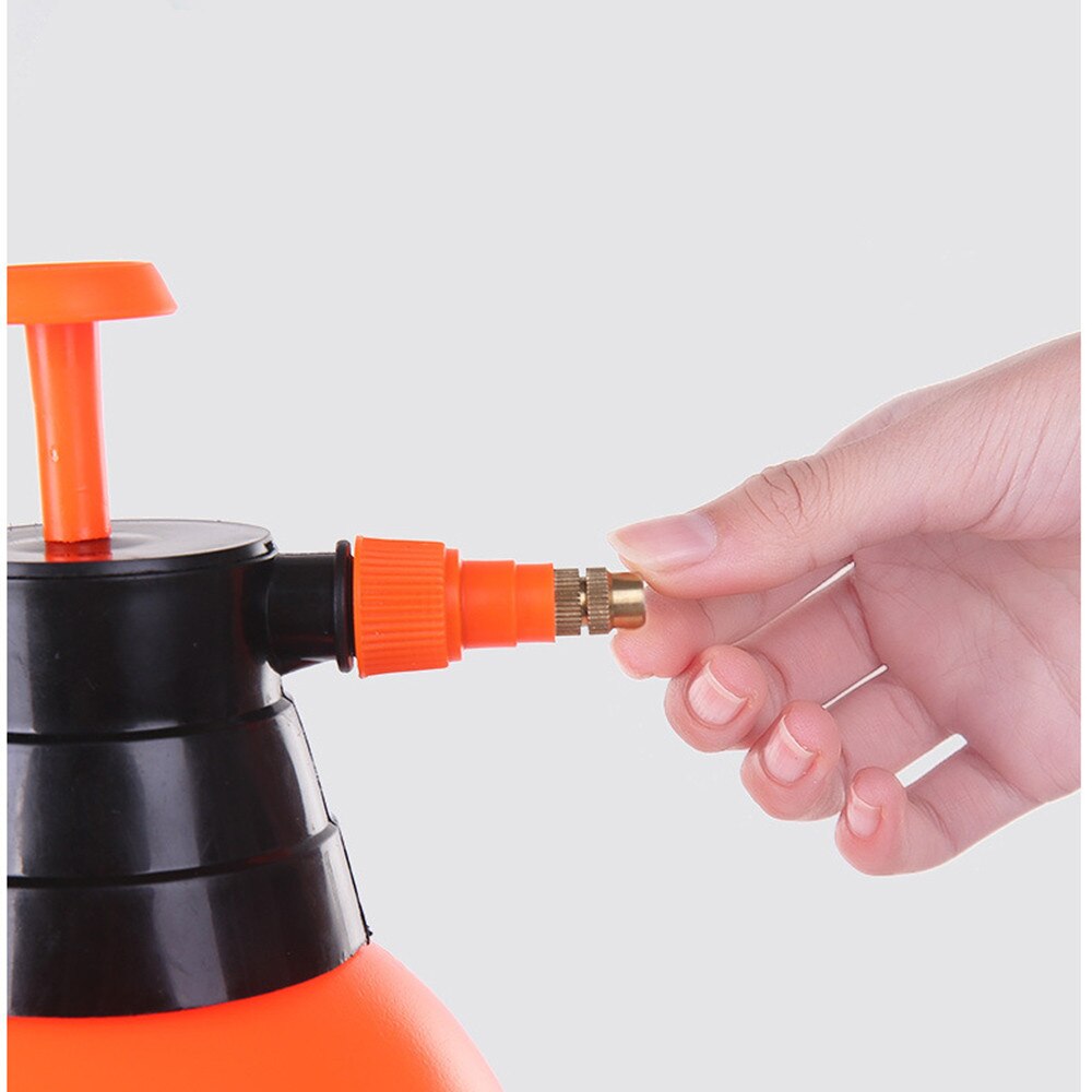 2L Pneumatic Automatic Sprayer Orange Bottle Watering Pot Garden Sprinkler #55
