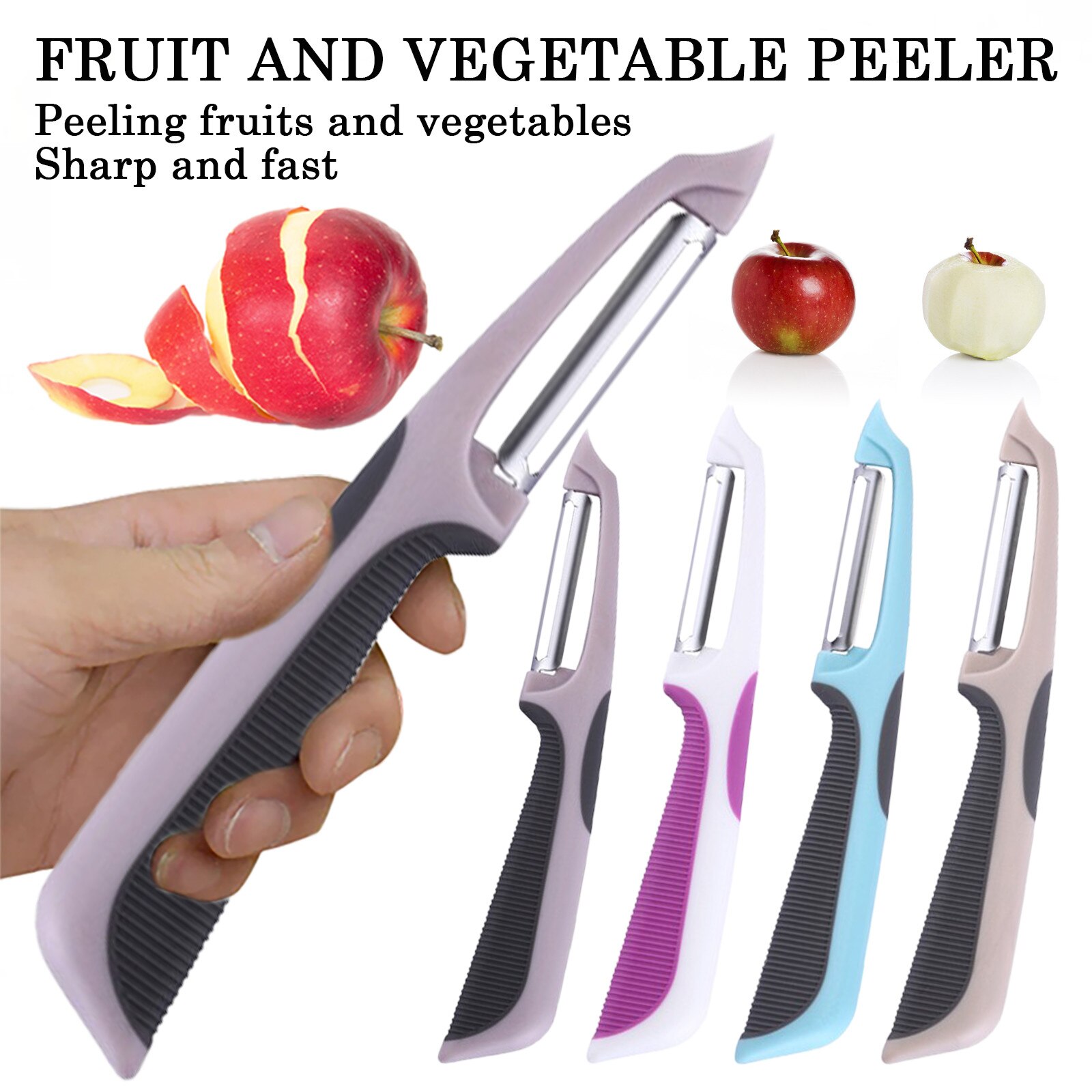Rvs Groentesnijder Dunschiller Wortel Aardappel Fruit Versnipperen Rasp Mes Dunschiller Sharp Cutter Keuken Groente Gereedschap