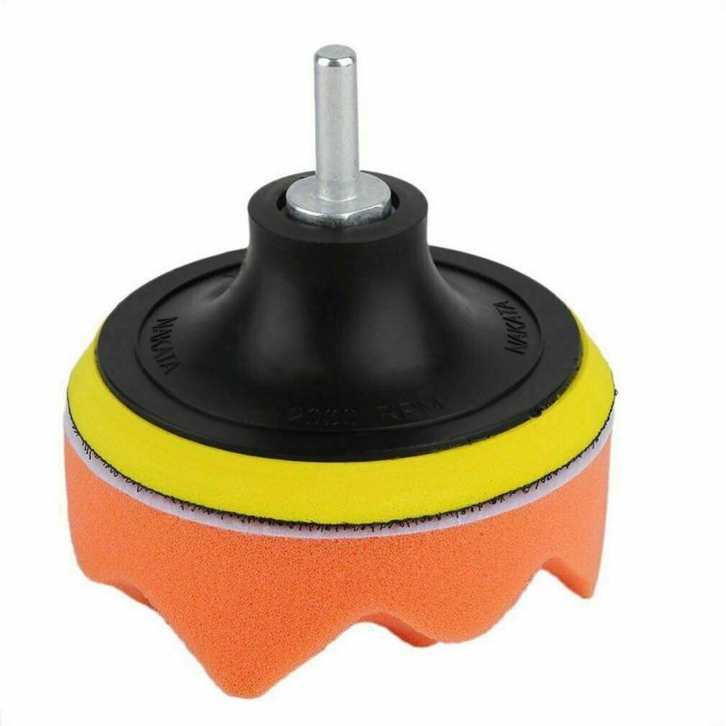 Auto Polijsten Mat Buffing Buffer Compound Pad Auto Accessoires 7Pcs 3 ''/4''/5 ''/6''/7''inches Waxen Detaillering Spons