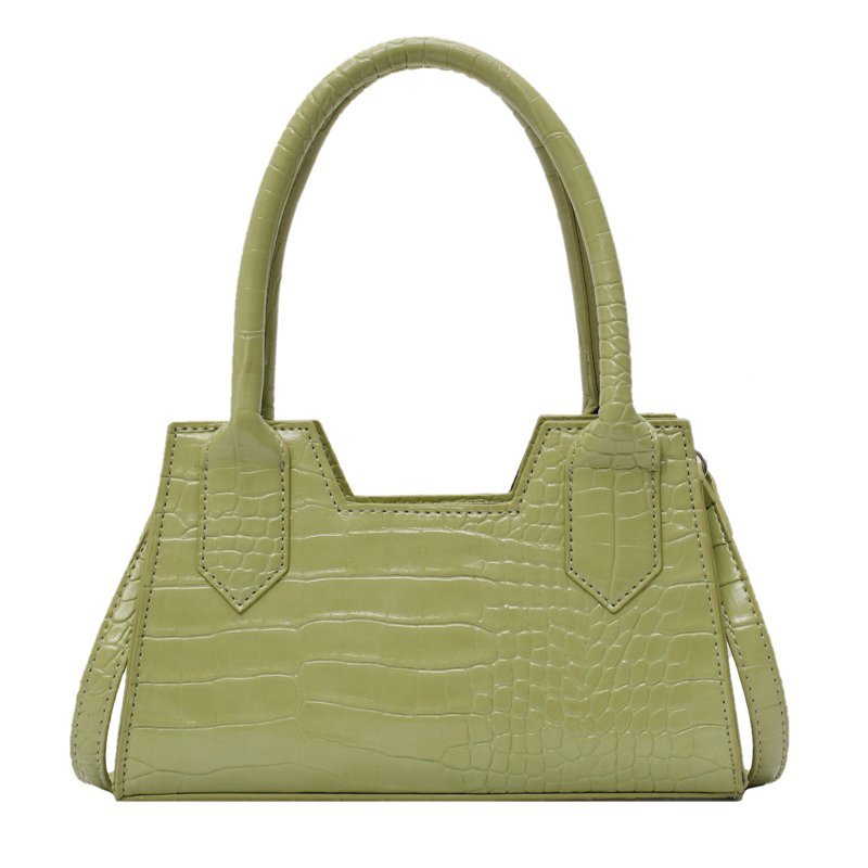 Sac à main et sacs à main pour femmes petit bandoulière sac à bandoulière dames sac de messager Vintage Totes couleur unie femme pochette femmes sac: Green shoulder bag