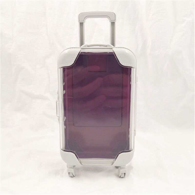 cute suitcase luggage eyelash packaging for mink lashes: only 5 lash box / 9