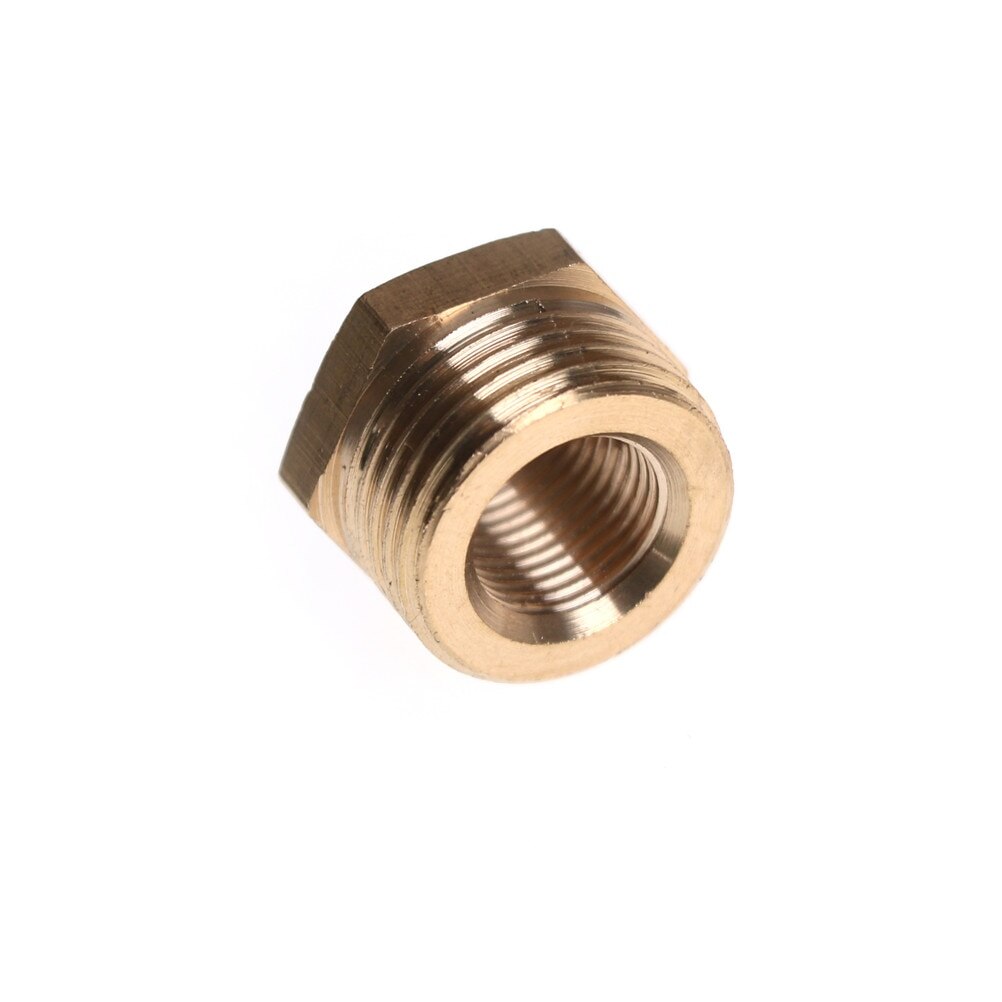 Brass 3/8" BSPT Male 1/8" Female NPT Adapter Brass Pipe Bushing Fitting Reducing Coupler Connector Adapter Pipe Fitting