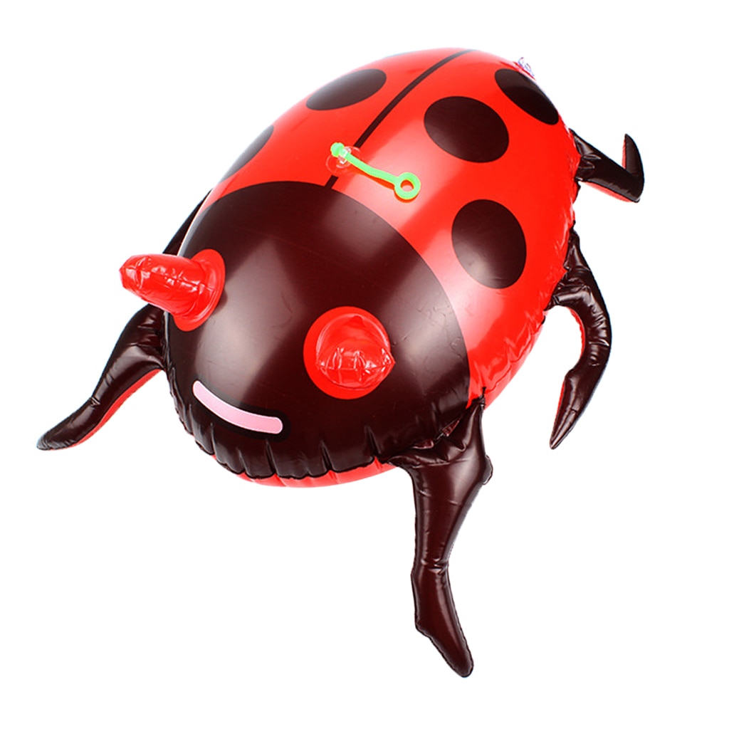 Opblaasbare Ladybird Beetle Met Licht Lijn Opblaasbare Speelgoed-Lieveheersbeestje