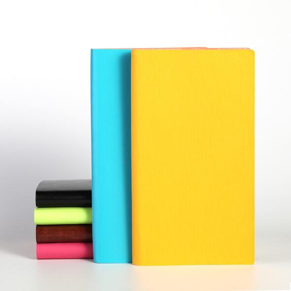 Business PU Leather Notebook A6 Student Diary Book Colors Office School Stationery Supplies