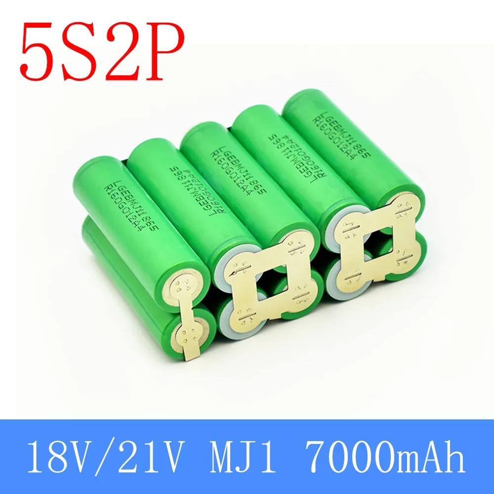 2S1P 1S3P 3S2P 4S2P 5S2P 8.4V 3.7V 10.8V 16.8V 18V MJ1 battery pack 18650 3500mAh 7000mahbattery for 18V MJ1 screwdriver battery: Pink