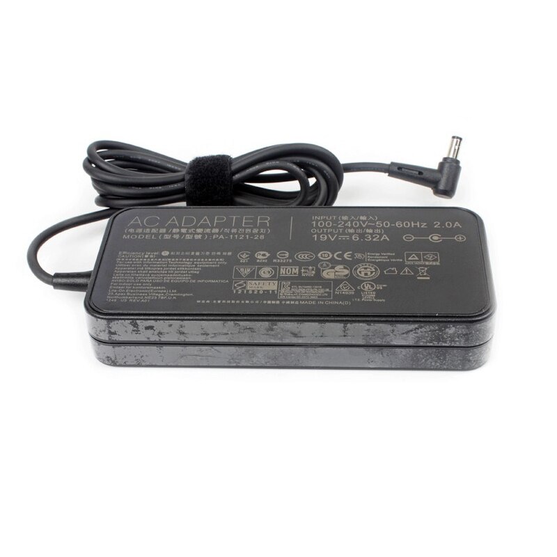 PA-1121-28 19V 6.32A 120W 5.5x2.5mm Adaptateur pour Ordinateur Portable Chargeur Alimentation Pour Asus FX80GE FX53V FX50J ZX50JX G58J G550J A550J
