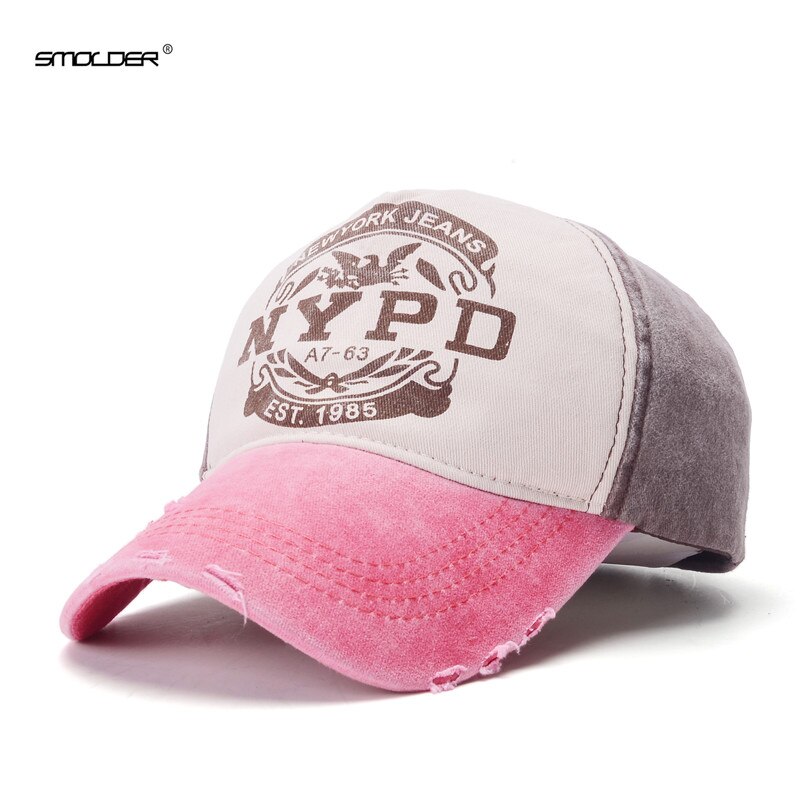 [SMEULEN] Aankomst Baseball Caps Casual Brief NYPD Caps Snapback Hoeden voor Mannen Vrouwen Caps hoeden Pet