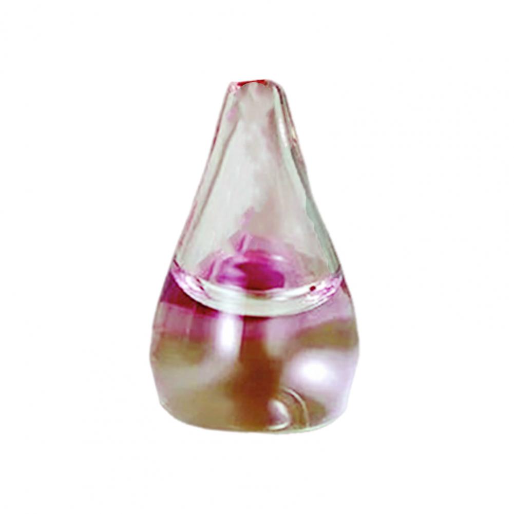 Glasvase Kühlschrankmagnet 3D Miniatur Blumenvase Kühlschrankmagnet für Home Office Küche Spind Kühlschrank Glas Mini: Blau