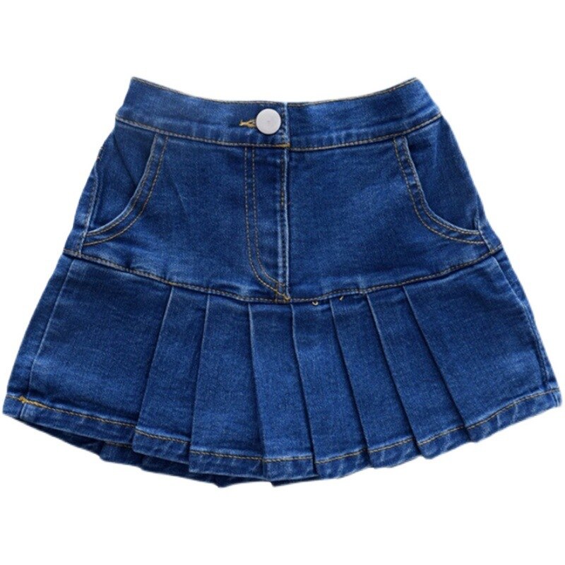 2022 Spring Summer Girls Casual Jeans Skirt: 8