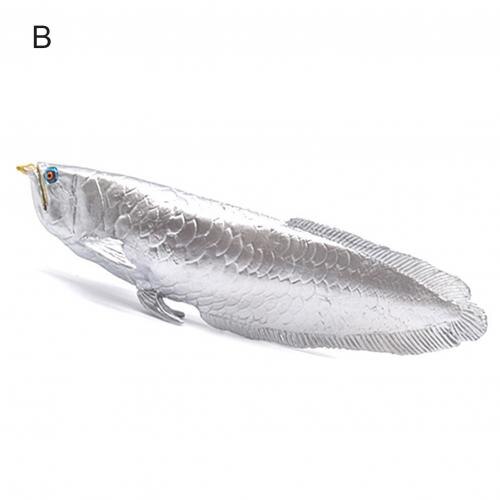Süßwasser Chinesische Stör Arowana Fisch Simulationsmodell Spielzeug - Realistisches Tierfigur: B