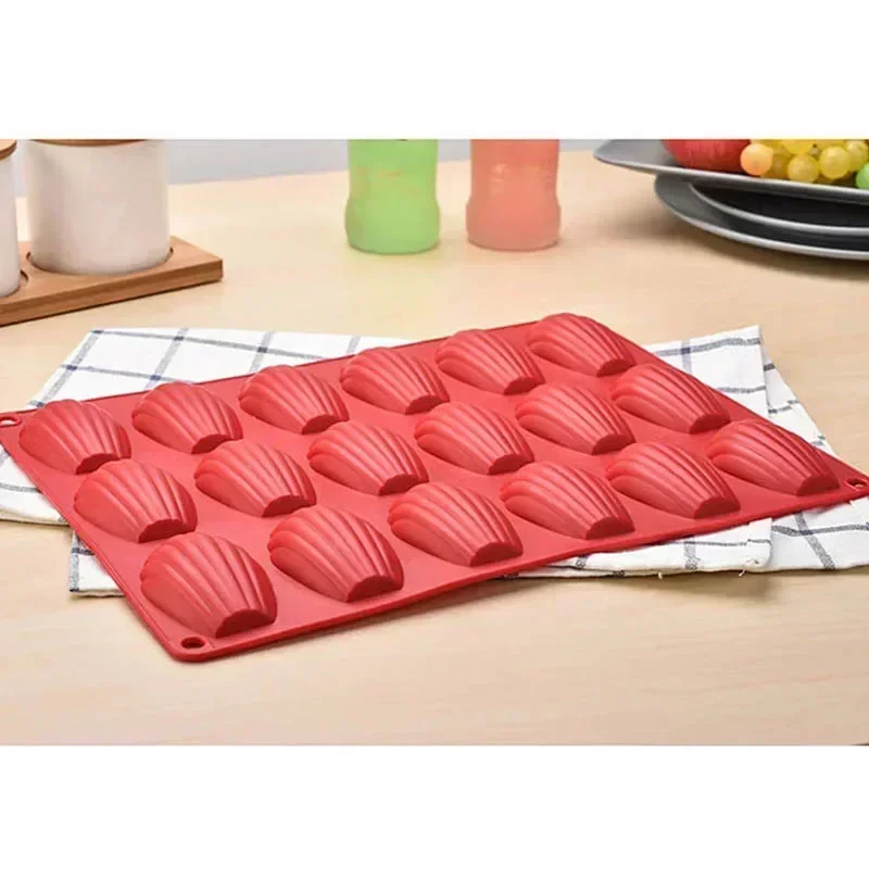 Mini Lebensmittel Klasse Madeleine Silikon Kuchen bilden Cookie bilden DIY Hülse Backform bilden Küche Backformen Zubehör