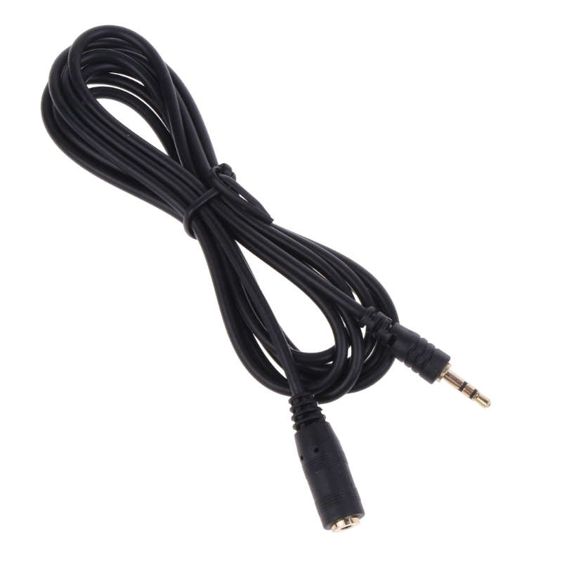 69HA 2.5mm Jack Connector Extension Cable Extender Cord AUX Line for Headsets: Red
