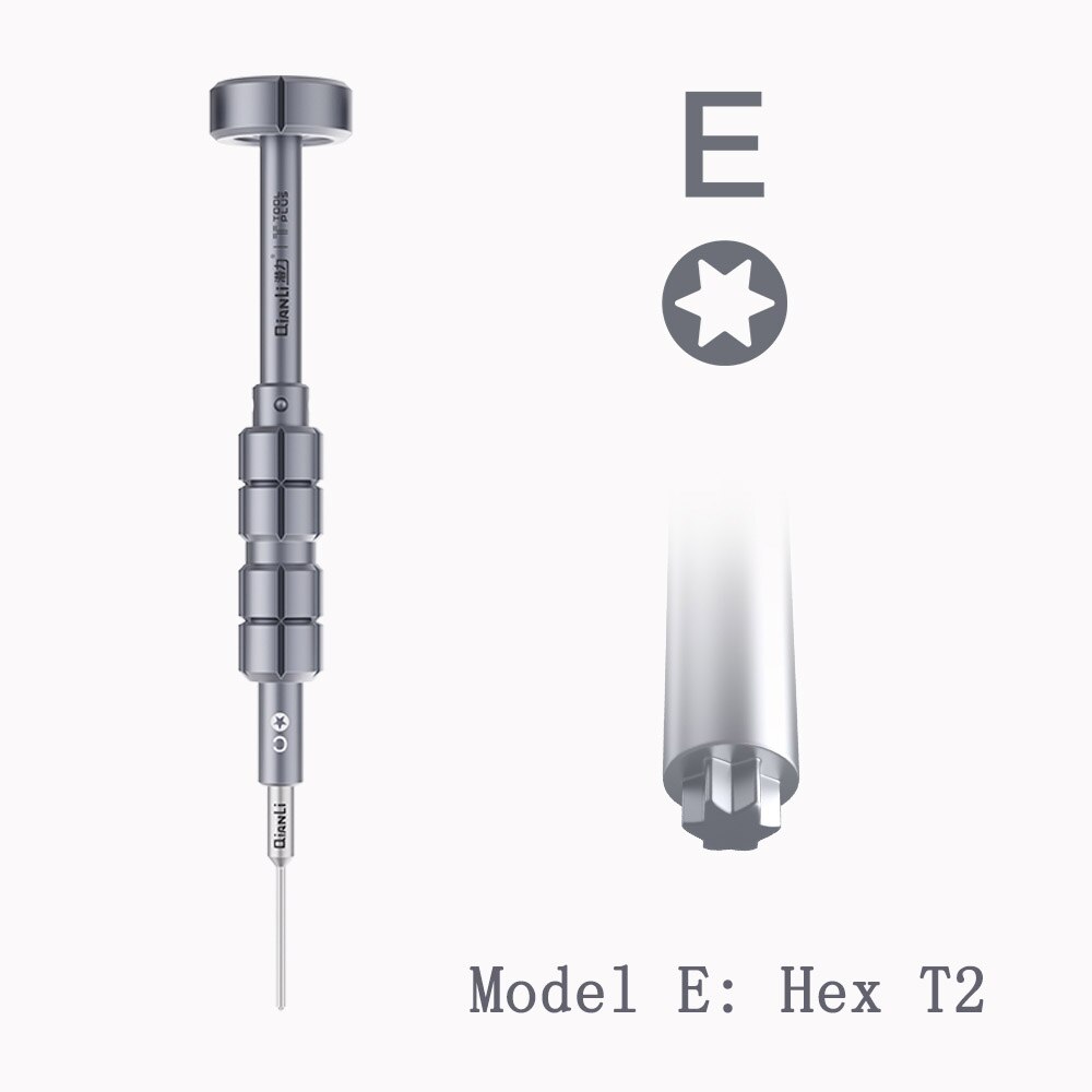 Qianli i-thor 3D Cacciavite per iPhone attrezzi di Apertura Del Telefono di Riparazione di Strumenti di Precisione Torx T2 Y0.6 Pentalobe Strumento di Riparazione Cacciavite impostato: Hex T2