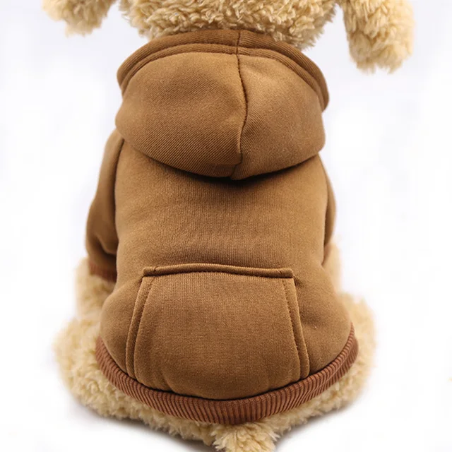 Sällskapsdjur hundkläder för små hundar kläder varma kläder för hundar kappa valp outfit husdjur kläder för stor hund hoodies chihuahua 45: L / Grön