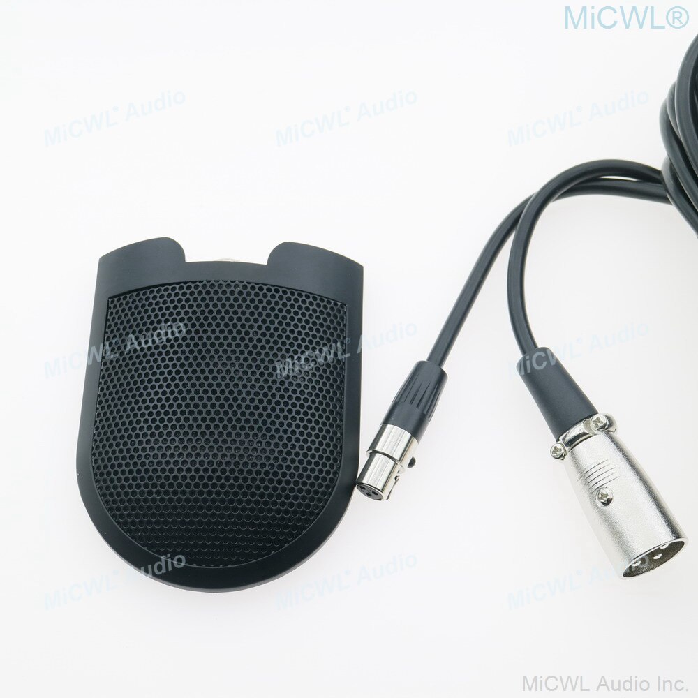 Cardioid Desk Boundary Microphone Suitable For Conference Speech Public Broadcasting Teaching 48V Phantom Power XLR