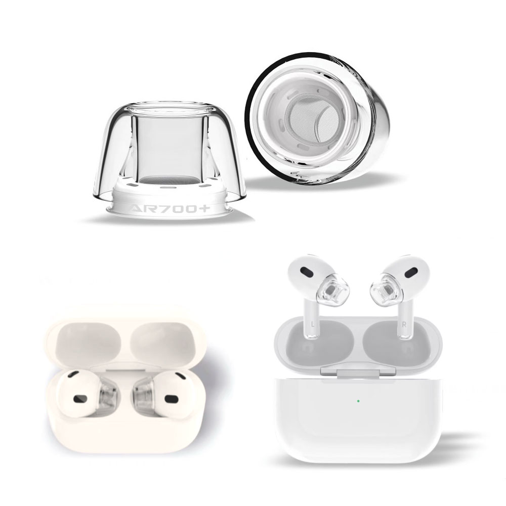 For AirPods Pro 2 Latex-AR700+ Eartips Dustproof Anti-allergic Anti-slip Ear Plugs for AirPods Pro Silicone Ear Tips Case Cover