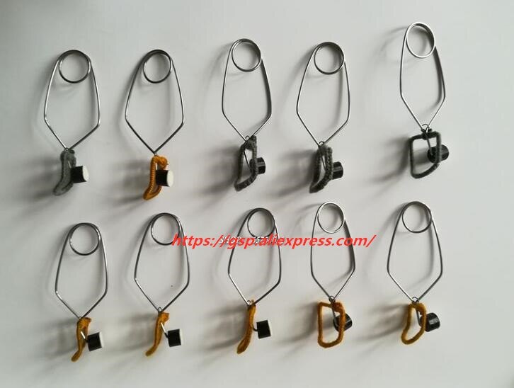 Instrument wartung werkzeug flöte klarinette einzug clip backen pad clip flöte klarinette wartung pad ersatz werkzeug: 10pcs