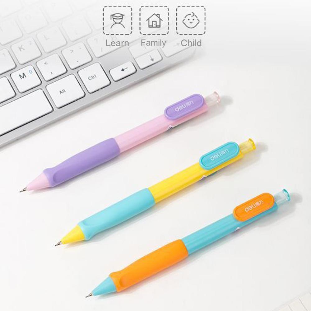 1PC Kawaii Plastic Mechanical Pencil Easy Start Cute Pencil Grasp School Automatic For Kids Writing Supplie Pencil 0.5mm Co D4L5