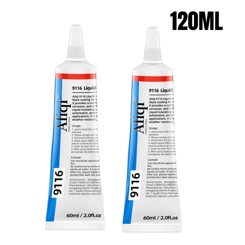 Ruban électrique liquide étanche, câble isolant en caoutchouc, colle pour manteau, adhésifs isolants, scellant, colle pour ligne de fixation domestique: Bleu