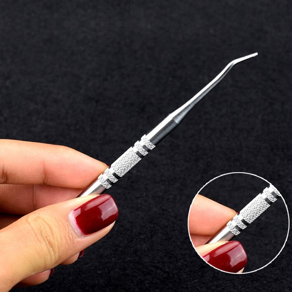 Outil propre portatif Durable de soin personnel de voyage d'art d'ongle d'acier inoxydable de Salon à la maison de glissement manuel