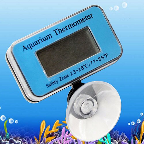 Digitale lcd led-display aquarium aquarium waterdichte dompelthermometer