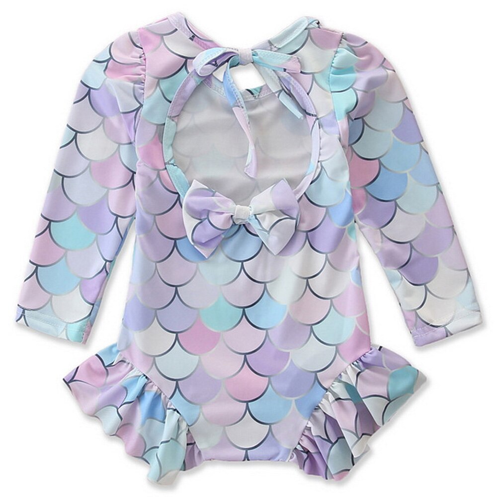 Beach Girls one-piece Swimsuit Summer Swimming Wear For Girl Swimming Pool Clothing Mermaid Cosplay Girls Princess Clothes D35