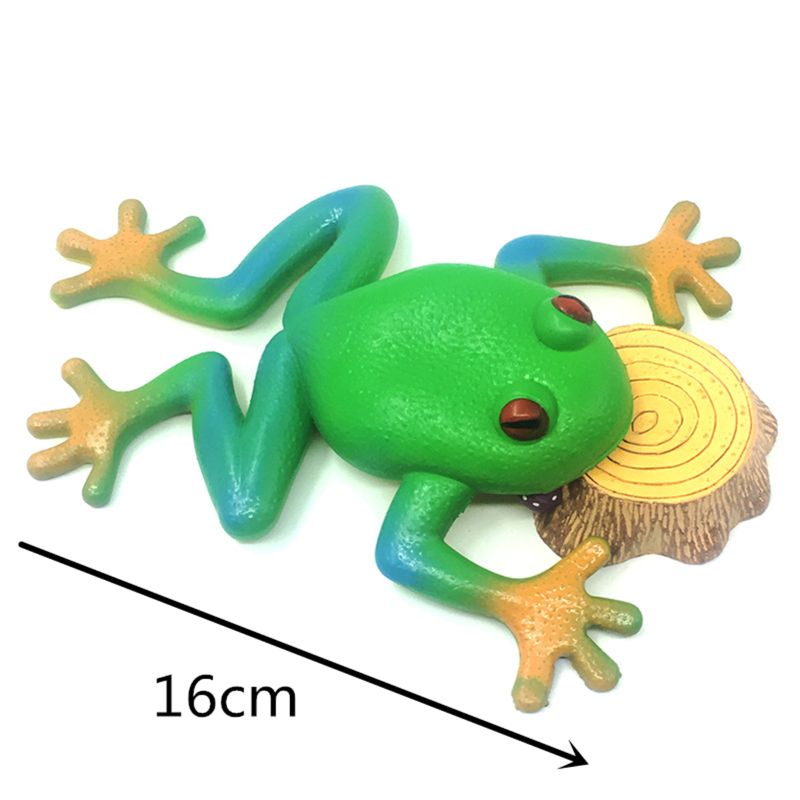 Big Green Frog Antistress Ball gioca scherzo Gag Toy rana in gomma morbida