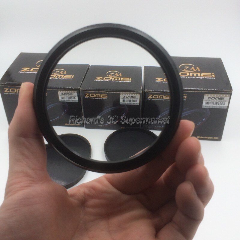 Zomei 49mm 0.45x largo angolo lente filtro multi-rivestito agc Vetro ottico MC AF Convertitore per Fotocamera Digitale SLR lente