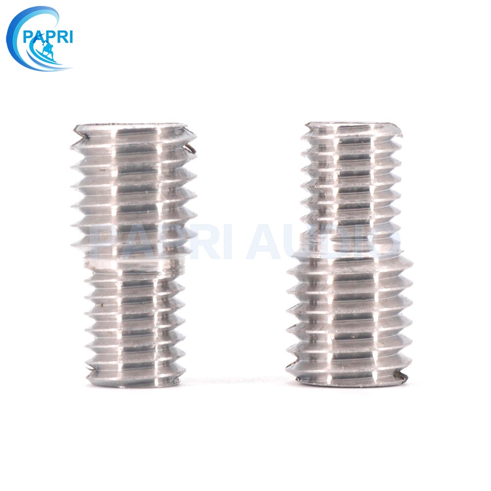 PAPRI 1PCS CNC machining 304 stainless steel reducer conversion screw M10 TO M8 TO M6 M4 Conversion screw CNC machining