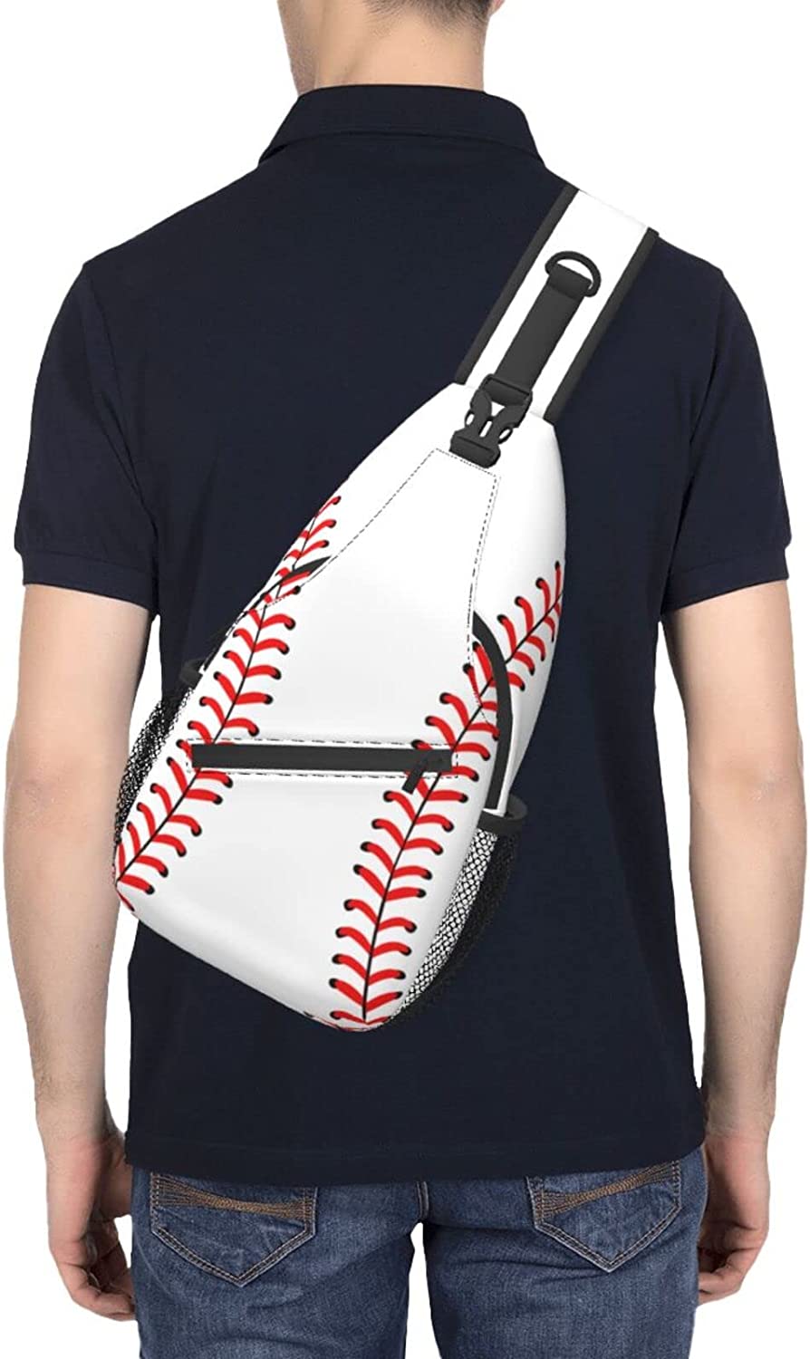 Baseball Sling Borst Zak Sport Baseball Crossbody Tassen Voor Mens Womens