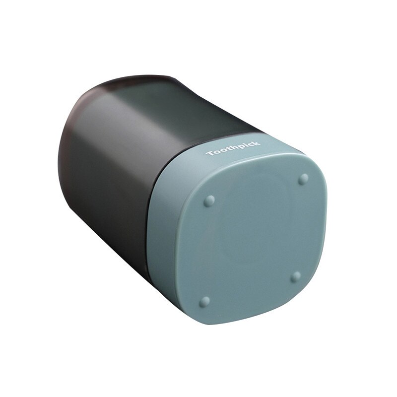 Automatic Toothpick Box Portable Transparent Window Pop-up Toothpick Container