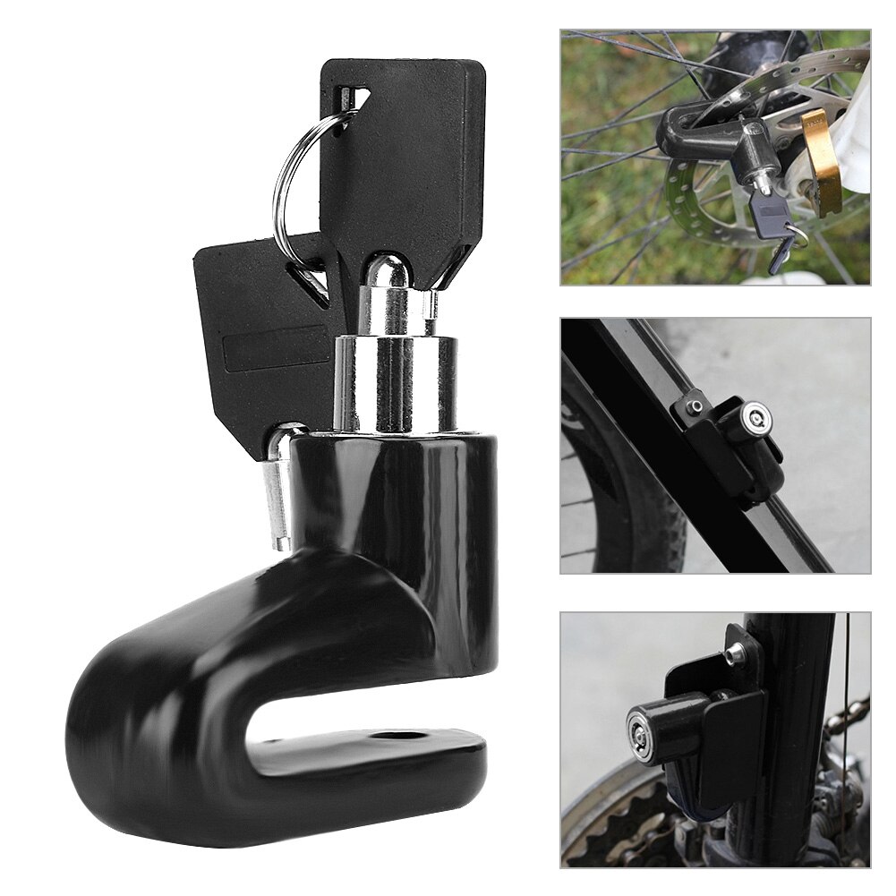 Security Scooter Motorcycle Bicycle Anti-theft Heavy Duty Bike Brake Wheel Disc Rotor Lock