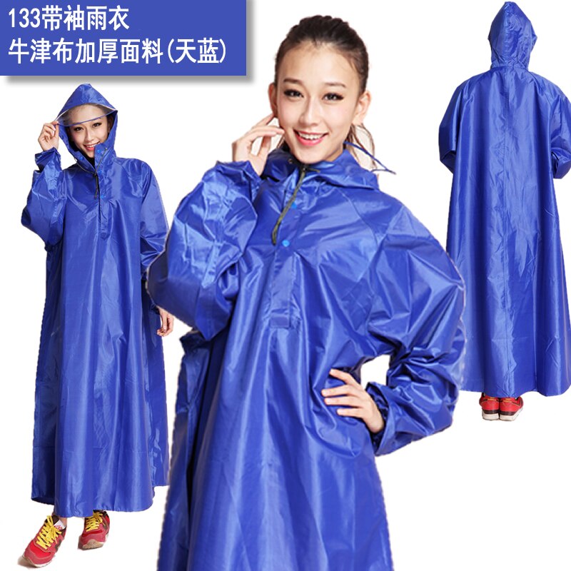 Waterdichte scooter nylon regenjas jas plastic overall regenjas lichtgewicht outdoor chubasquero mujer poncho pluie  jj60yy: B / Xxxl