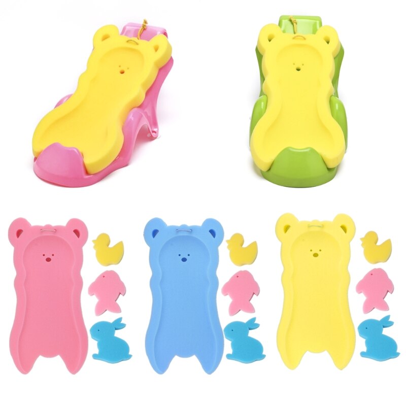Almohadilla de espuma de esponja antideslizante para recién nacido, imitación de útero, ambiente, bañera, bañera, baño, gorro de ducha infantil, Care-m20 para bebé