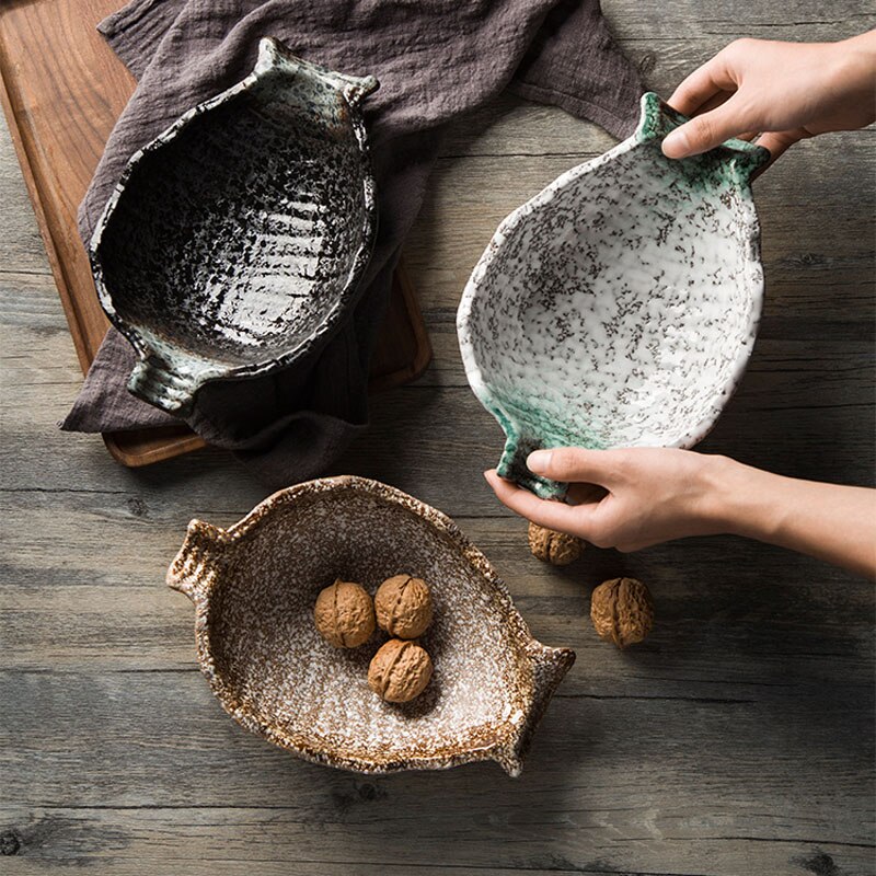Fancityc personlighed japansk stil og vindovn ændret keramik keramik karakteristisk restaurant bordservice husholdning