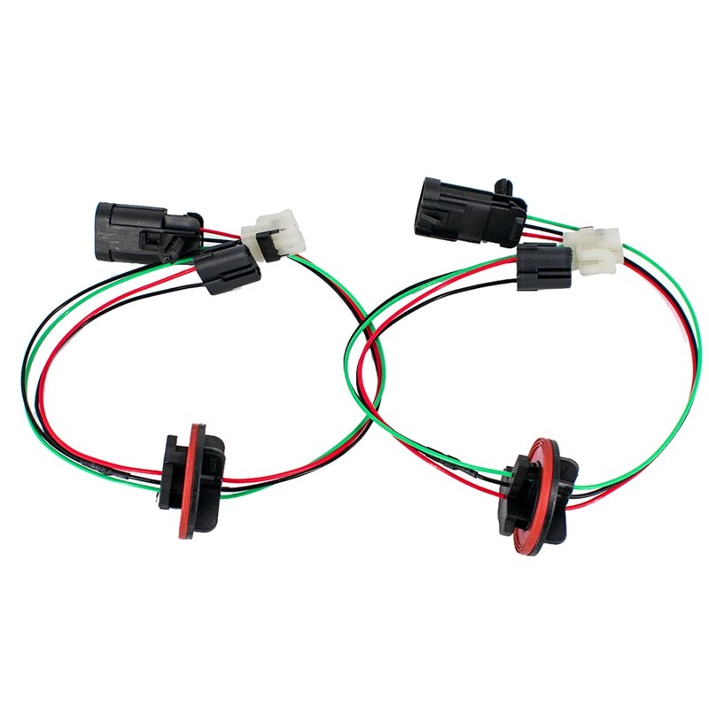 2 Stuks Koplamp Lamp Kabelboom Voor 09-17 Dodge Ram 1500 2500 3500 4500 5500 Quad Halogeen 68193062AA