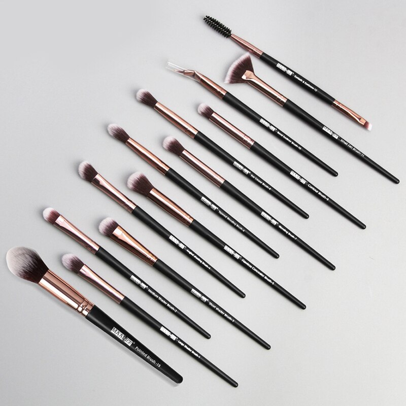 13pcs Pro Makeup Brushes Set Eye Shadow Blending Eyeliner Eyelash Eyebrow Brushes For Make Up Brush Tool Kit Maquiagem