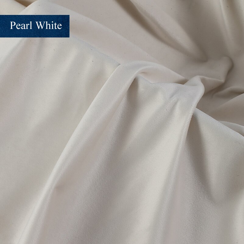 Pure Colour Dutch Velvet Fabric for Sewing Clothes Upholstery DIY Home Decor Textile by the Half Meter: Burgundy