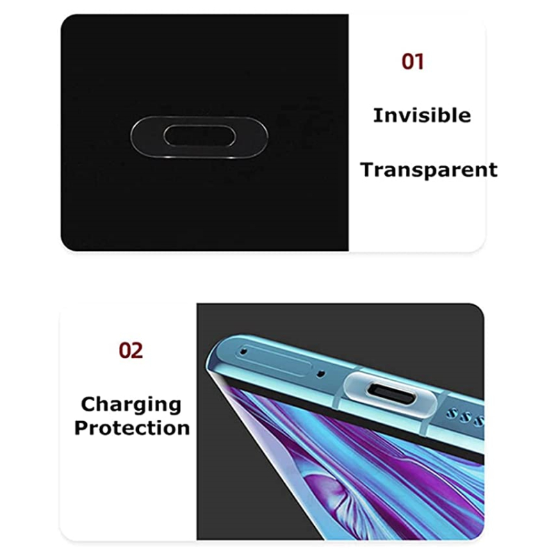 20/10 stück schutzfolien für ladeanschlüsse von iphone, samsung, xiaomi und anderen ios-geräzehn (typ c, Mikro-usb).