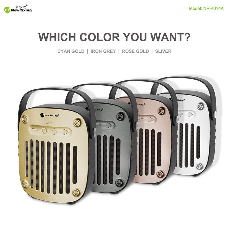 Portable Wireless Speaker Subwoofer Stero Bluetooth Speakers Support TF USB AUX FM Radio Desktop caixa de som for iPhone Android