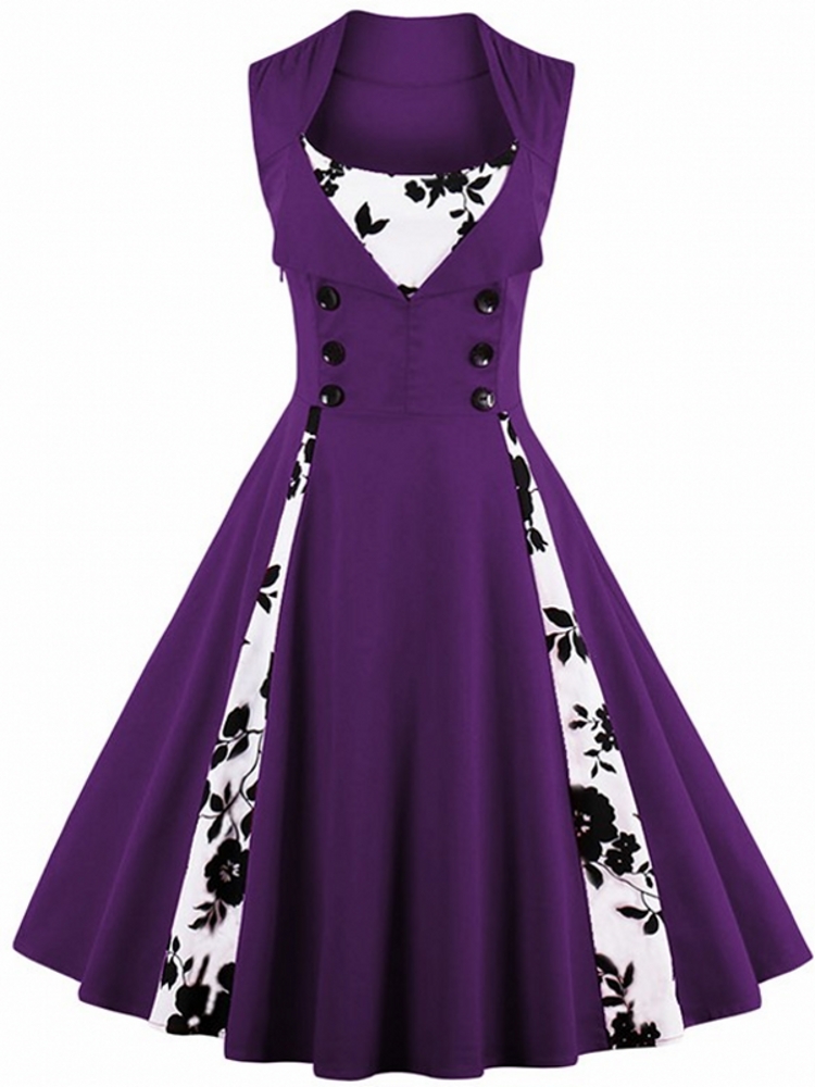 4XL 5XL Große Größe Frauen Robe Pin Up Kleid Retro Vintage 1950s 60s Rockabilly Schaukel Sommer weibliche Kleider elegante Tunika Vestidos